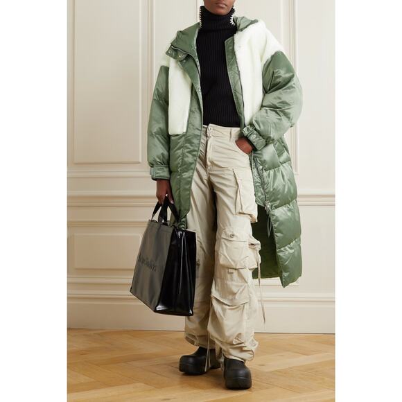 Shoreditch Ski Club Marlowe Shearling Parka Coat Ski Gorpocore Streetwear Large - Picture 1 of 12